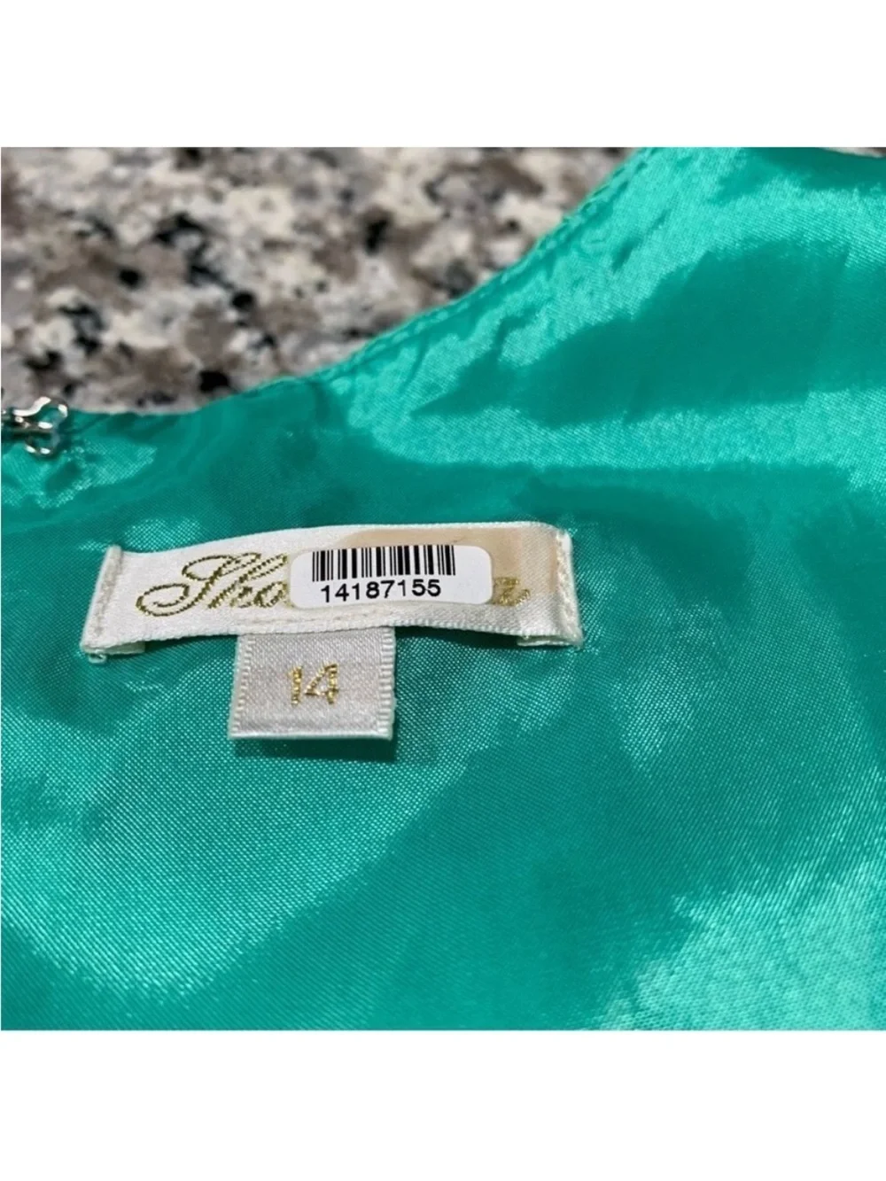 Shoshanna Dress 14 Formal Green - Picture 11 of 12